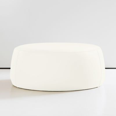 BERY1453934276 Bernhardt Design Apel Large Ottoman - Color: White sku BERY1453934276