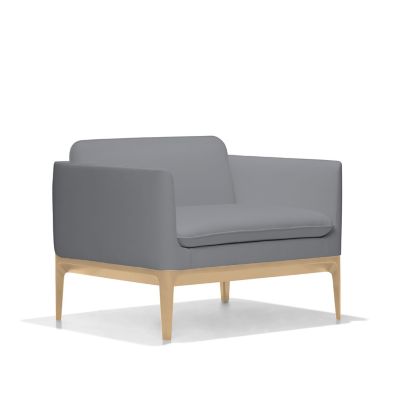 Bernhardt Design Atlantic Lounge Chair - Color: Grey - 6262_3470-011_MPL837