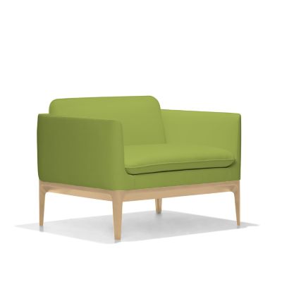 Bernhardt Design Atlantic Lounge Chair - Color: Green - 6262_3470-030_MPL83