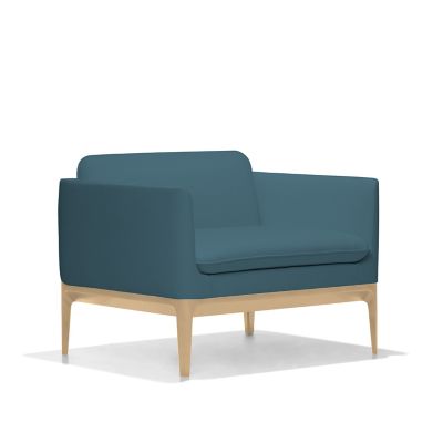 Bernhardt Design Atlantic Lounge Chair - Color: Blue - 6262_3470-043_MPL837