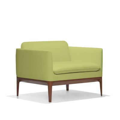 Bernhardt Design Atlantic Lounge Chair - Color: Green - 6262_860_Maple3470_