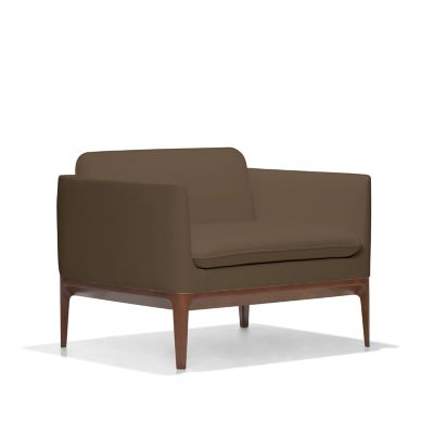 Bernhardt Design Atlantic Lounge Chair - Color: Brown - 6262_860_Maple3470_