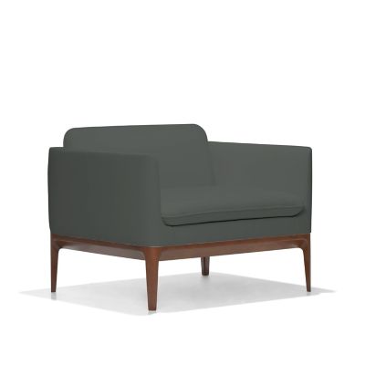 BERY1453934409 Bernhardt Design Atlantic Lounge Chair - Color: Gr sku BERY1453934409