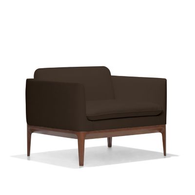 Bernhardt Design Atlantic Lounge Chair - Color: Brown - 6262_860_Maple3113_