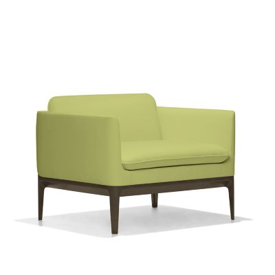 Bernhardt Design Atlantic Lounge Chair - Color: Green - 6262_861_Maple3470_