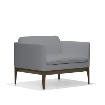 Bernhardt Design Atlantic Lounge Chair - Color: Grey - 6262_861_Maple3470_0