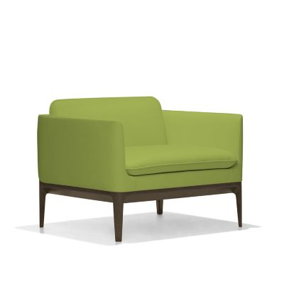 Bernhardt Design Atlantic Lounge Chair - Color: Green - 6262_861_Maple3470_