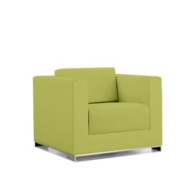 Bernhardt Design b.1 Lounge Chair - Color: Green - 4302BS_3470_003