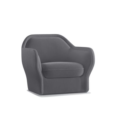 Bernhardt Design Bardot Lounge Chair - Color: Grey - 4742_3470_011