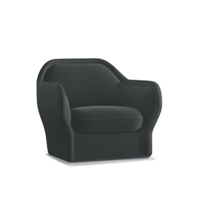 Bernhardt Design Bardot Lounge Chair - Color: Grey - 4742_3470_101