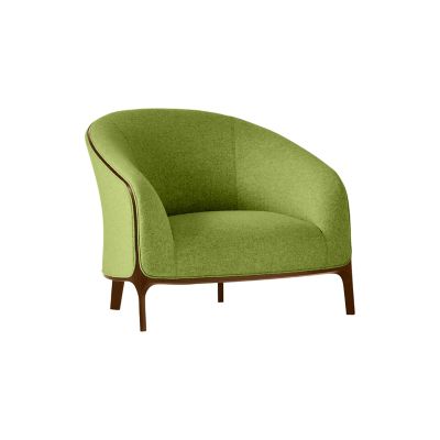 Bernhardt Design Catherine Lounge Chair - Color: Green - 4750_860_Maple3470