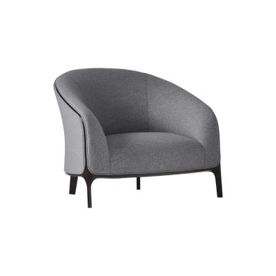 Bernhardt Design Catherine Lounge Chair - Color: Grey - 4750_861_Maple3470_