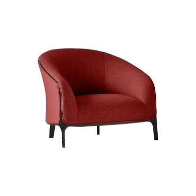 Bernhardt Design Catherine Lounge Chair - Color: Red - 4750_861_Maple3470_0