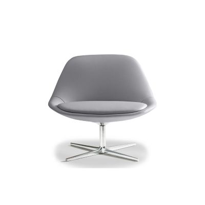 BERY1453935017 Bernhardt Design Chiara Lounge Chair - Color: Grey sku BERY1453935017