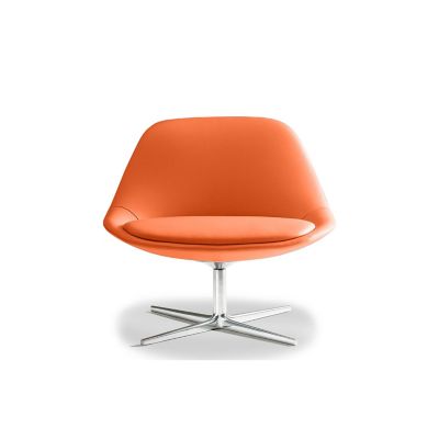 Bernhardt Design Chiara Lounge Chair - Color: Orange - 4755_3470-077