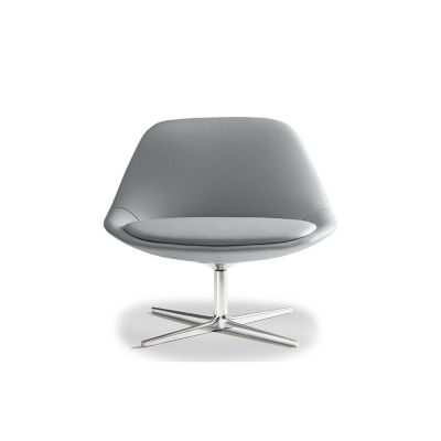 Bernhardt Design Chiara Lounge Chair - Color: Grey - 4755_3470-101