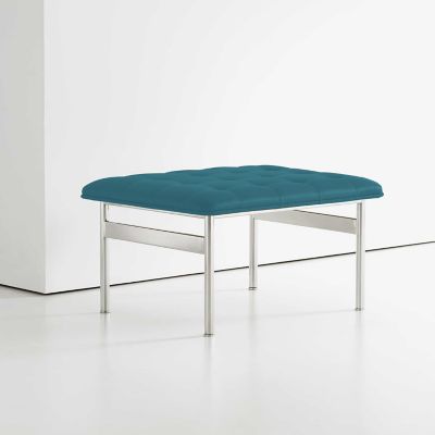 Bernhardt Design cp.1 Ottoman - Color: Blue - 6503_3470_043