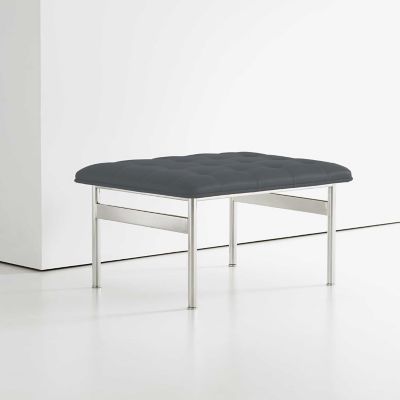 Bernhardt Design cp.1 Ottoman - Color: Grey - 6503_3470_101