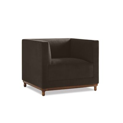 Bernhardt Design Mills Lounge Chair - Color: Brown - 6482_860_Walnut3113_25