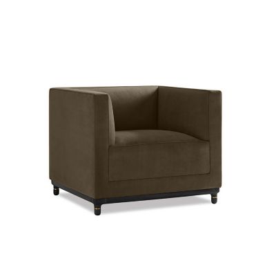 Bernhardt Design Mills Lounge Chair - Color: Brown - 6482_866_Walnut3470_02