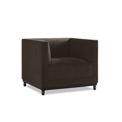 Bernhardt Design Mills Lounge Chair - Color: Brown - 6482_866_Walnut3113_25