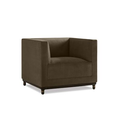 Bernhardt Design Mills Lounge Chair - Color: Brown - 6482_861_Walnut3470_02