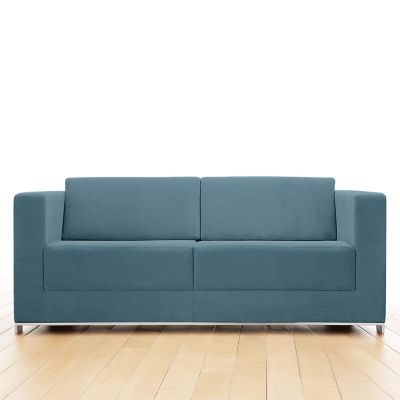 Bernhardt Design b.1 Loveseat - Color: Blue - 4335AS_3470_043