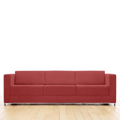 Bernhardt Design b.1 Sofa - Color: Red - 4337BS_3470_060