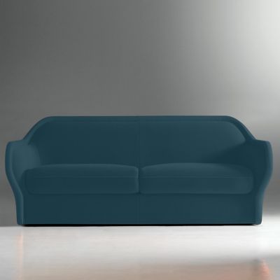 Bernhardt Design Bardot Loveseat - Color: Blue - 4745_3470_043