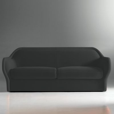 Bernhardt Design Bardot Loveseat - Color: Grey - 4745_3113_211