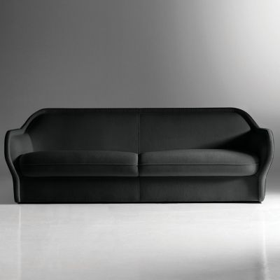 Bernhardt Design Bardot Sofa - Color: Black - 4747_3113_281