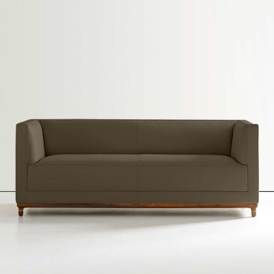 Bernhardt Design Mills Loveseat - Color: Brown - 6485_860_Walnut3470_022