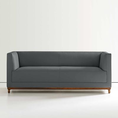 BERY1453937115 Bernhardt Design Mills Loveseat - Color: Grey - 64 sku BERY1453937115