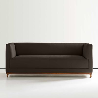 Bernhardt Design Mills Loveseat - Color: Brown - 6485_860_Walnut3113_255