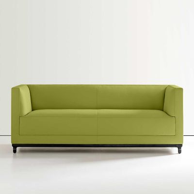 Bernhardt Design Mills Loveseat - Color: Green - 6485_866_Walnut3470_003