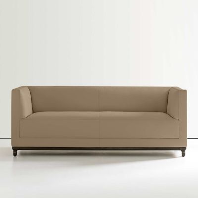 Bernhardt Design Mills Loveseat - Color: Brown - 6485_861_Walnut3470_020