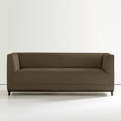 Bernhardt Design Mills Loveseat - Color: Brown - 6485_861_Walnut3470_022