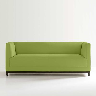 Bernhardt Design Mills Loveseat - Color: Green - 6485_861_Walnut3470_030