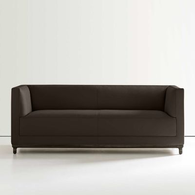 Bernhardt Design Mills Loveseat - Color: Brown - 6485_861_Walnut3113_255