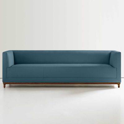 Bernhardt Design Mills Sofa - Color: Blue - 6487_860_Walnut3470_043