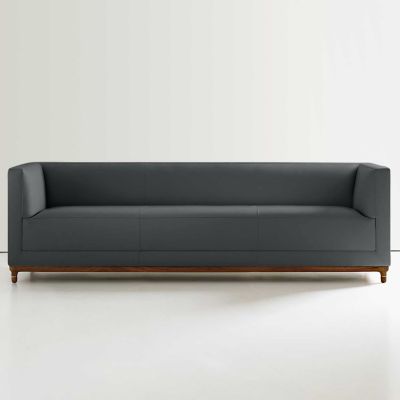 Bernhardt Design Mills Sofa - Color: Grey - 6487_860_Walnut3470_101