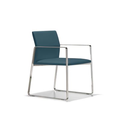 Bernhardt Design Celon Chair - Color: Blue - 1526_3470-043