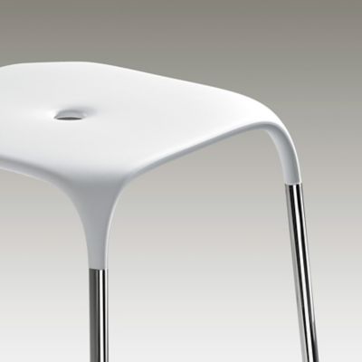 Bernhardt Design Ace Counter Stool - Color: White - 1171WC