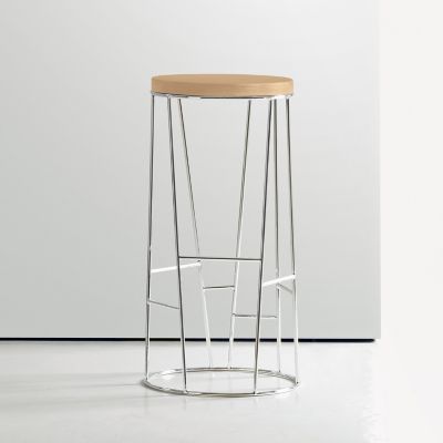 Bernhardt Design Forest Bar Stool - Color: Wood tones - 1528M_837_Maple