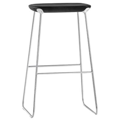 Bernhardt Design Laine Bar Stool - Color: Wood tones - 1545_866_Walnut