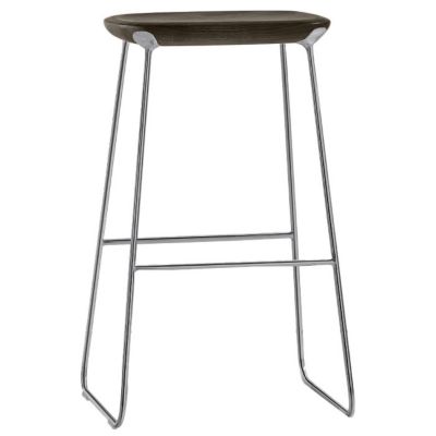 Bernhardt Design Laine Bar Stool - Color: Wood tones - 1545B_861_Walnut