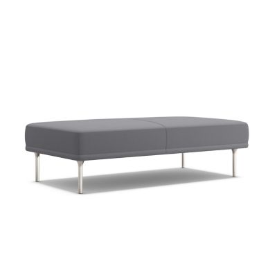 Bernhardt Design Mirador Bench - Color: Grey - 8041_3470_011