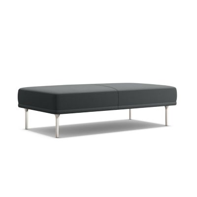 Bernhardt Design Mirador Bench - Color: Grey - 8041_3470_101