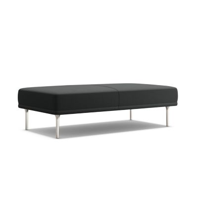 Bernhardt Design Mirador Bench - Color: Grey - 8041_3113_211