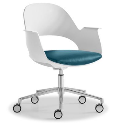 BERY1456075213 Bernhardt Design Lava Swivel Armchair - Color: Blu sku BERY1456075213